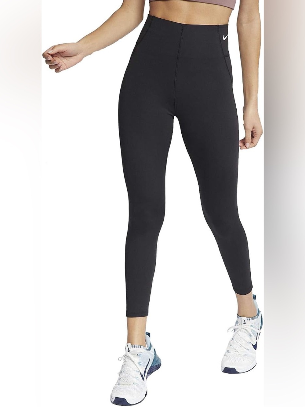 Nike Dri-FIT High-Waisted Leggings Black - Talla S / CH"